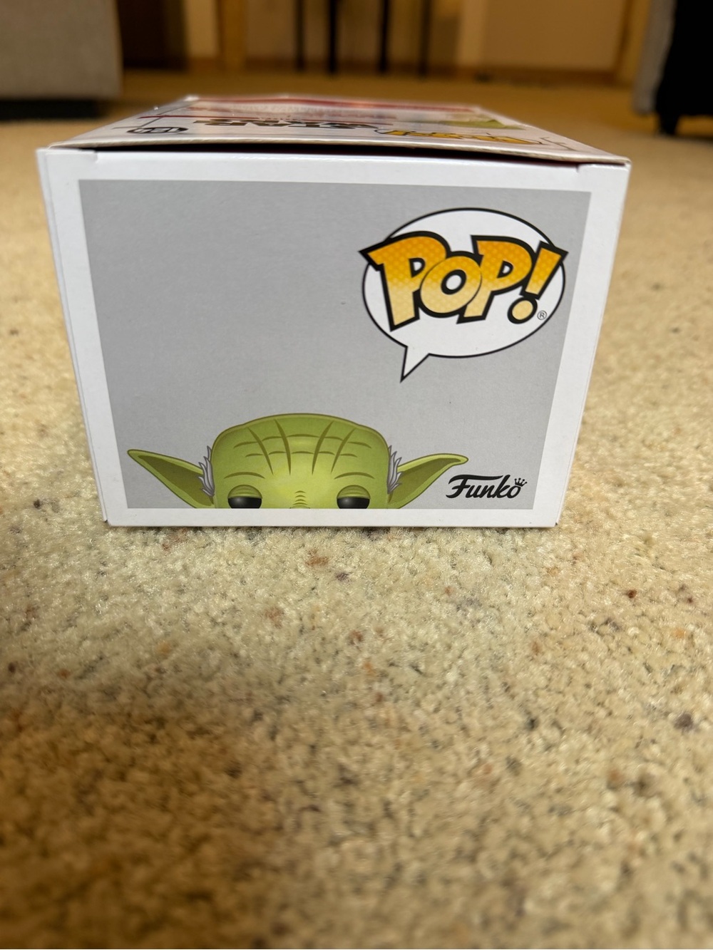 Funko Pop Star Wars Yoda #124 Gold Chrome 2019 Galactic Convention Exclusive - Picture 6 of 6